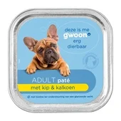 G'Woon hondenvoer paté met kip (150 g)