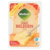 Melkan kaas plakken jong belegen 48+ (930 g)