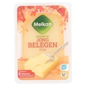 Melkan kaas plakken jong belegen 48+ (485 g)