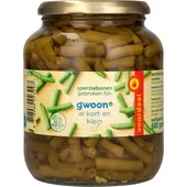 G'Woon sperziebonen gebroken fijn (680 g)
