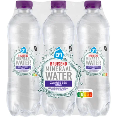 AH Bruiswater zwarte bes 6-pack