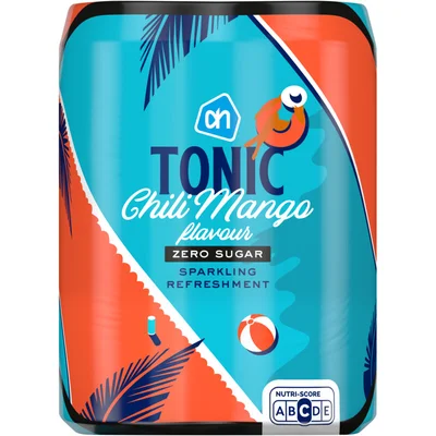 AH Tonic chili mango zero sugar 4-pack
