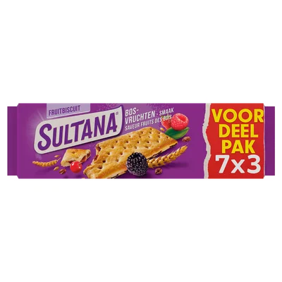 Sultana FruitBiscuits Bosvruchten