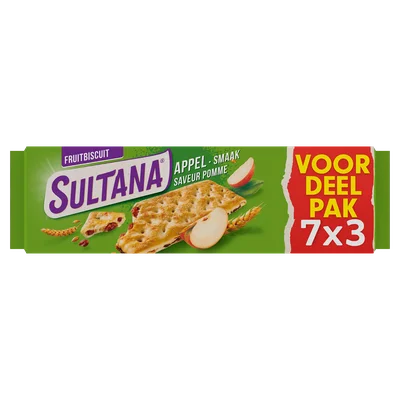 Sultana FruitBiscuits Appel