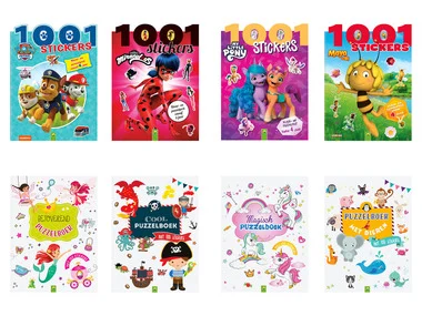 Kinderen sticker- / puzzelboek