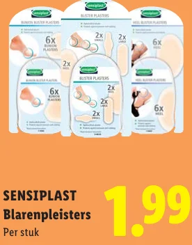 SENSIPLAST Blarenpleisters