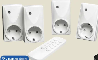 TRONIC Stopcontacten met afstandsbediening