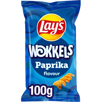 Lay's Wokkels Paprika Chips 100 gr