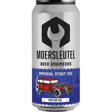 Moersleutel - Motor Oil Imperial Stout - Blik - 440ML