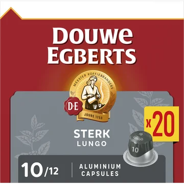 Douwe Egberts Lungo 10 Sterk 20 Capsules 104 g