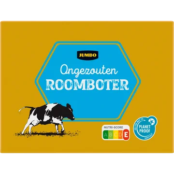Jumbo Ongezouten Roomboter 250 g