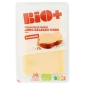 Bio+ kaas jong belegen plakken
