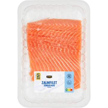 Jumbo Zalmfilet met Huid Naturel ca. 500 g