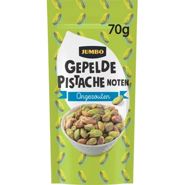 Jumbo Gepelde Pistachenoten Ongezouten 70 g