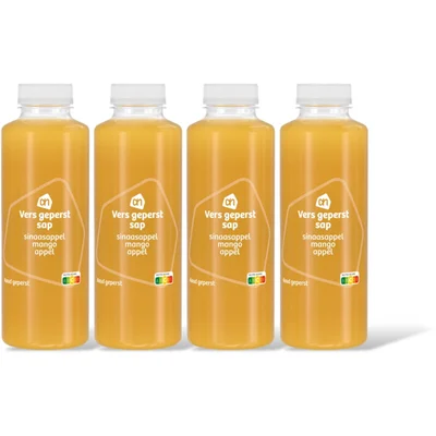 AH Vrs geperst sap sinasappl mango appl 4pk