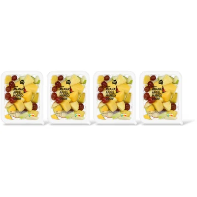 AH Verse ananas, appel, mango en druif 4-pk