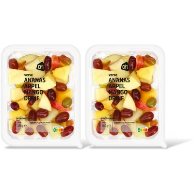 AH Verse ananas, appel grootverpakking 2-pk