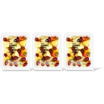 AH Verse ananas, appel grootverpakking 3-pk