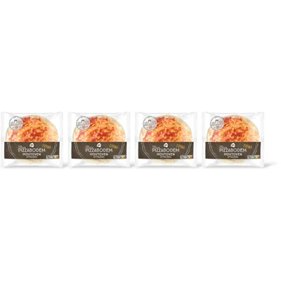 AH Pizzabodem houtoven 4-pack