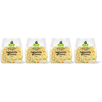 AH Biologisch Verse tagliatelle all' uovo 4-pack