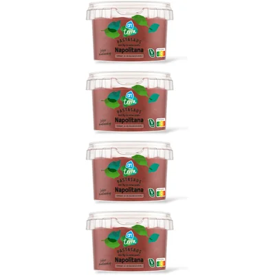 AH Terra Plantaardig pastasaus napolitana 4-pack
