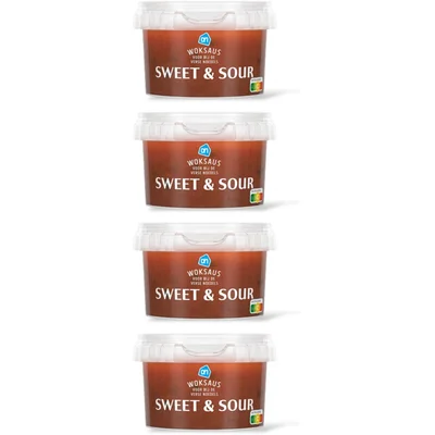 AH Woksaus sweet & sour 4-pack