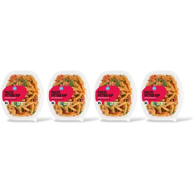 AH XL salade pasta pittige kip 4-pack