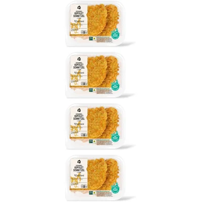 AH Scharrel krokante kipfiletschnitzel 4-pk