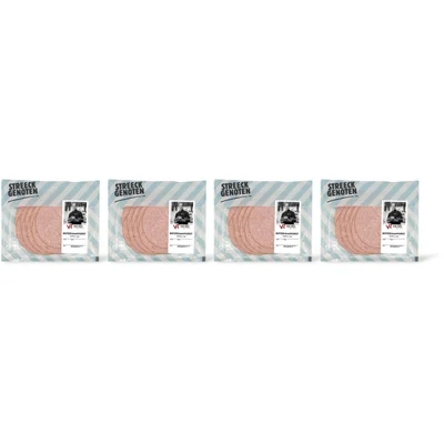 Streeckgenoten Gelderse boterhamworst 4-pack