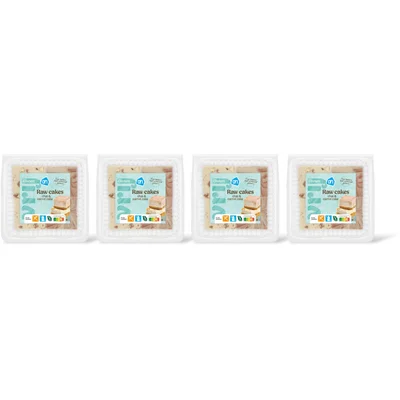 AH Glutenvrij Raw cakes chai&carrot cake 4-pack