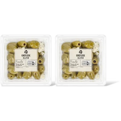 AH Knoflook olijven 2-pack
