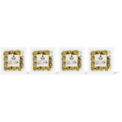 AH Knoflook olijven 4-pack