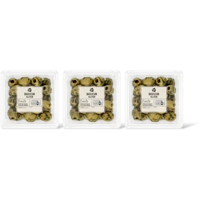 AH Basilicum olijven 3-pack
