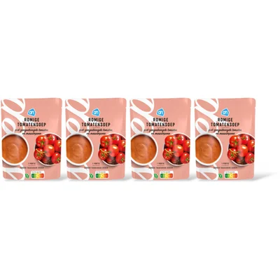 AH Romige tomatensoep 4-pack