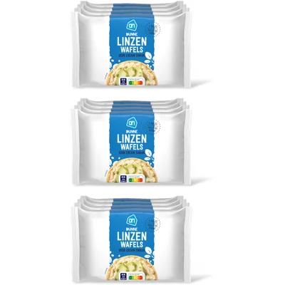 AH Dunne linzenwafel sourcream smaak 4x 3pk