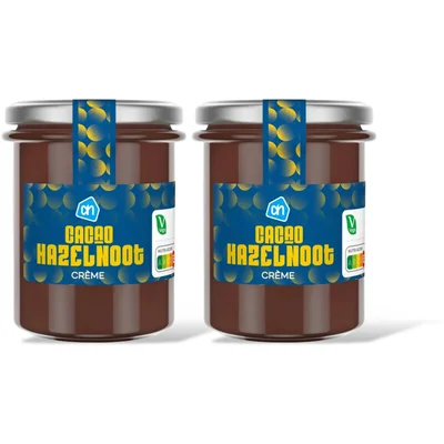 AH Cacao hazelnoot creme 2-pack