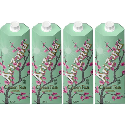 Arizona Green tea with honey 4-pack
