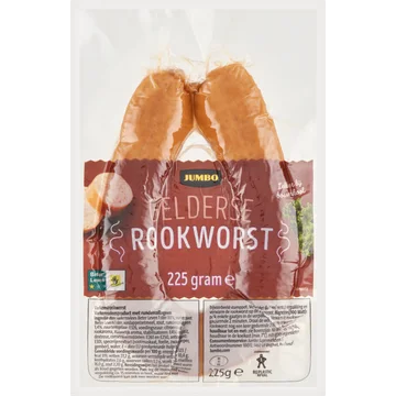 Jumbo Gelderse Rookworst 225 g