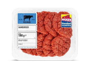 Rundvlees hamburgers