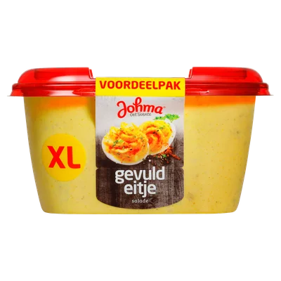 Johma Gevuld Eitje Salade Voordeelpak XL 300 g