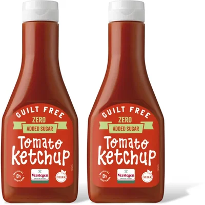Verstegen Tomaten ketchup zero added sugar 2-pack
