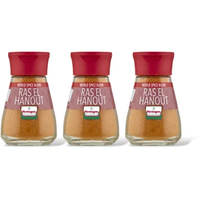 Verstegen World spice blend ras el hanout 3-pack