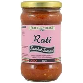 Lekker Bekkie sambal roti tomaat