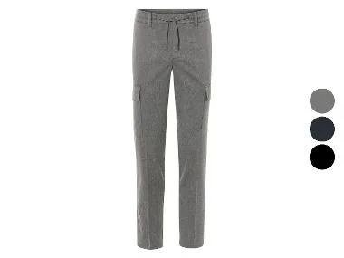 LIVERGY® Flanellen heren cargobroek