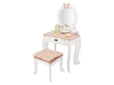lupilu® Houten speelgoed make-up tafel