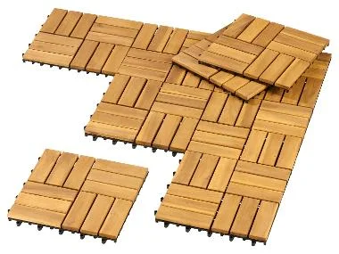 LIVARNO® 9 Houten terrastegels