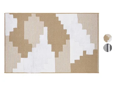 LIVARNO home Katoenen vloerkleed 120 x 180 cm