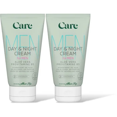 Care Men day & night cream 2-pack