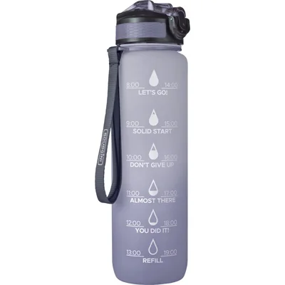 Bourgini Waterfles gradient blauw 1 liter