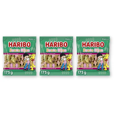 Haribo Zoute rijen 3-pack